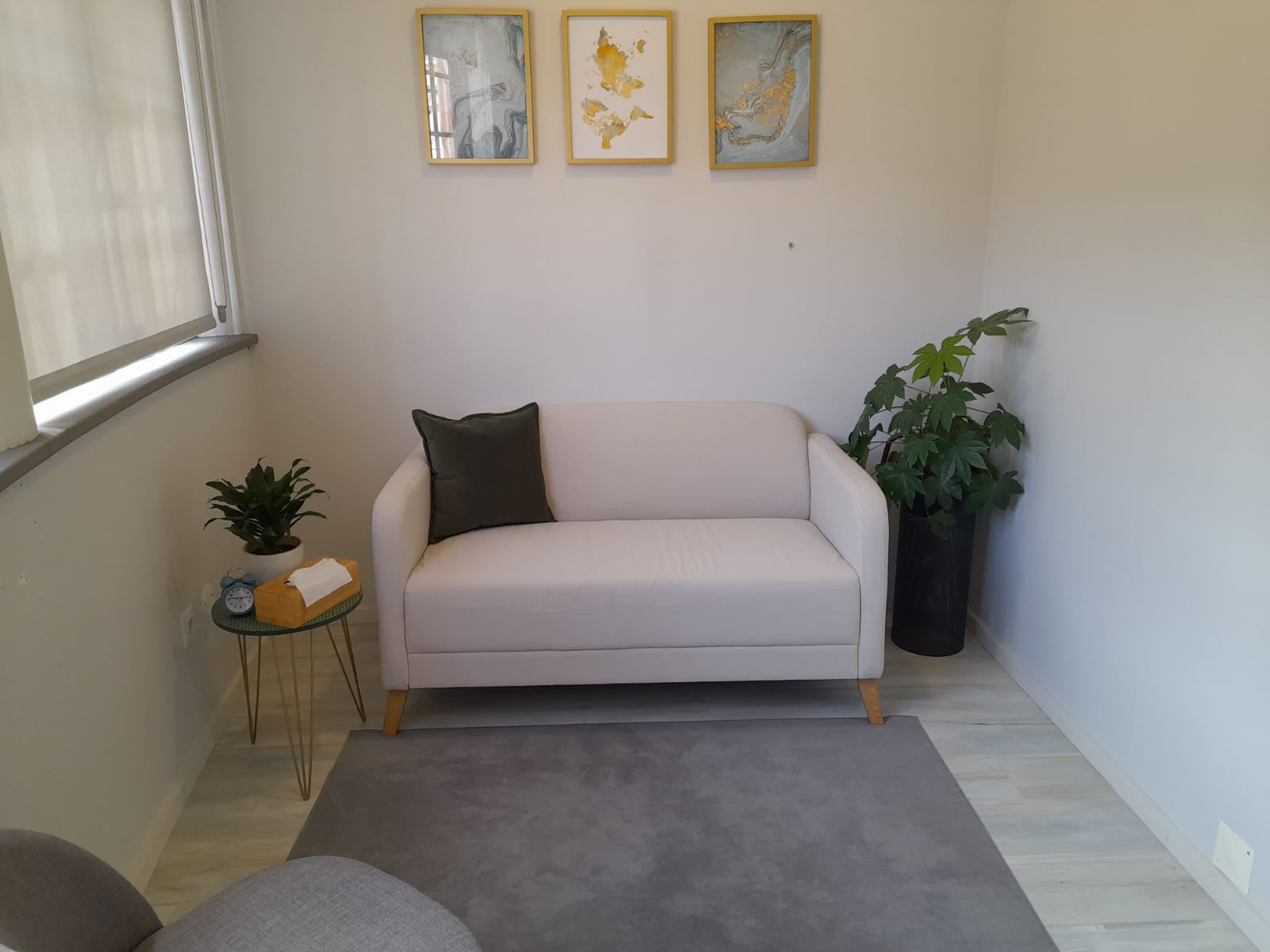 Sala de consulta da Clínica da Vila